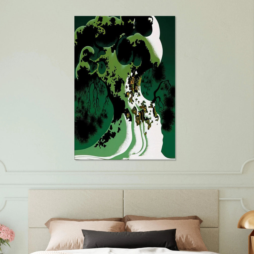 Snow Covered Bonsai Canvas | Eyvind Earle Canvas | Eyvind Earle Prints