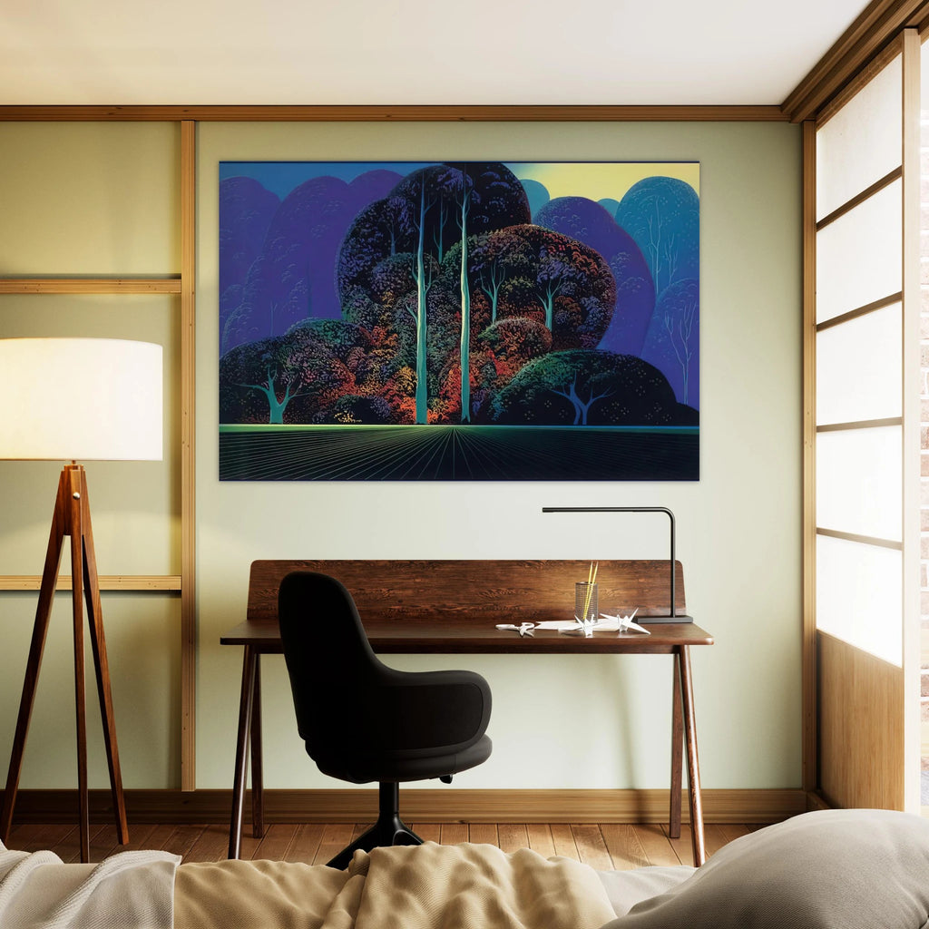 Softening Shades of Twilight Poster | Eyvind Earle Poster | Eyvind Earle Prints