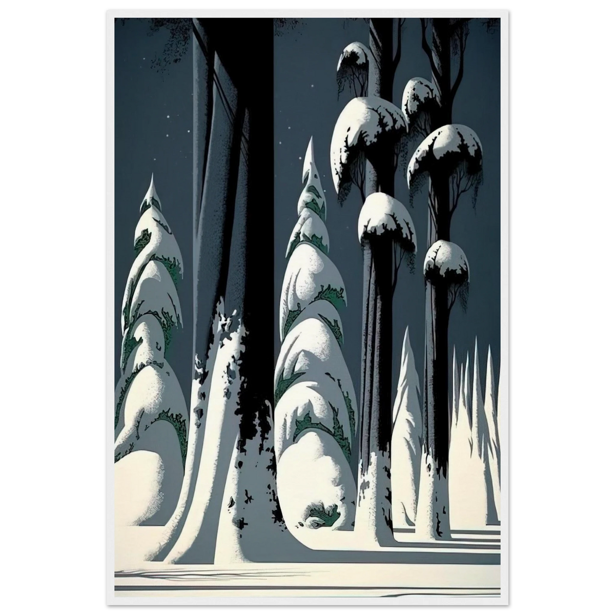 Yosemite Framed Poster | Eyvind Earle Framed Prints Wall Art | Eyvind Earle Prints