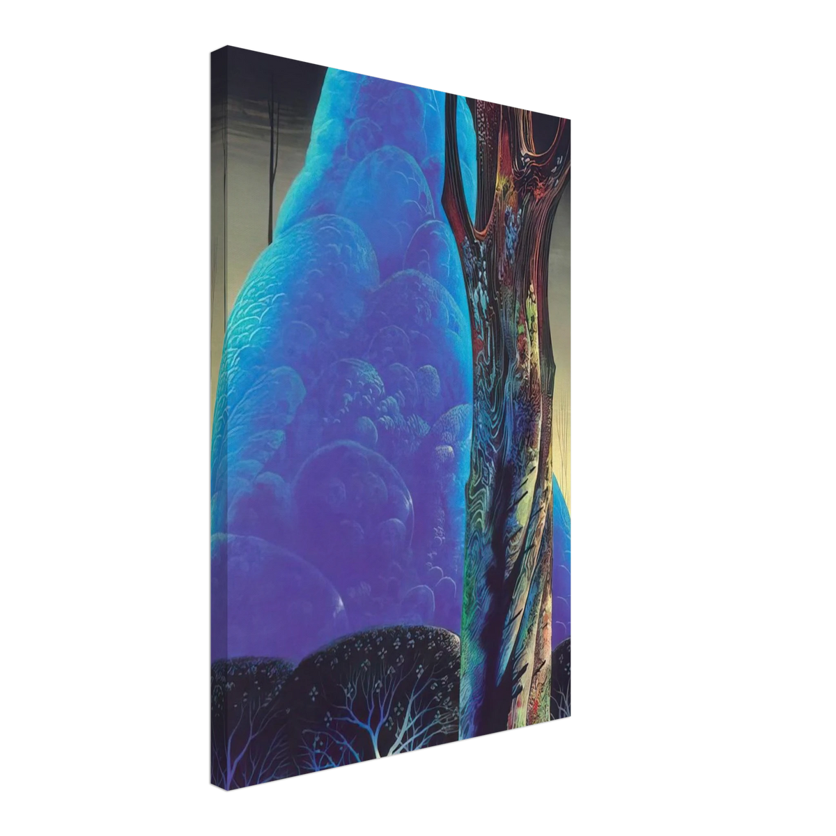 Blue Nocturne Canvas | Eyvind Earle Canvas | Eyvind Earle Prints