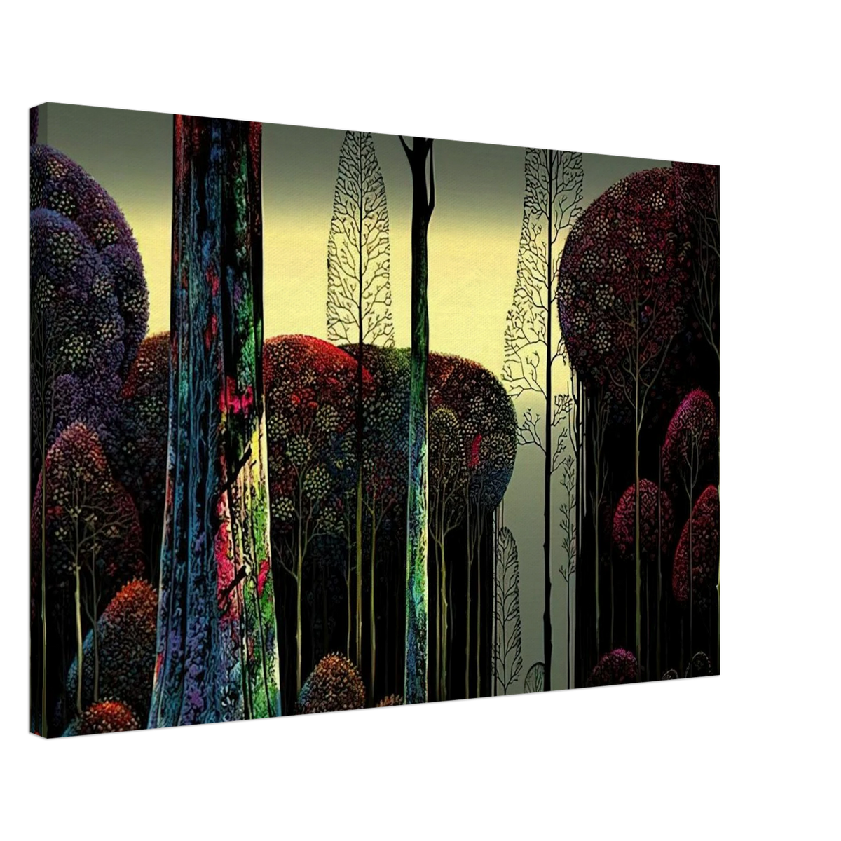 Gothic Forest Canvas | Eyvind Earle Canvas | Eyvind Earle Prints