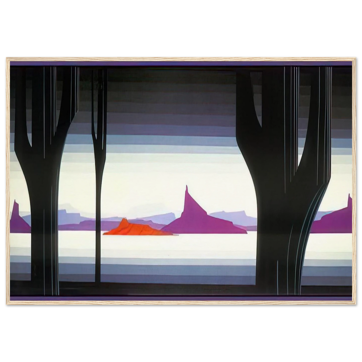 Saguaro Framed Poster | Eyvind Earle Framed Prints Wall Art | Eyvind Earle Prints