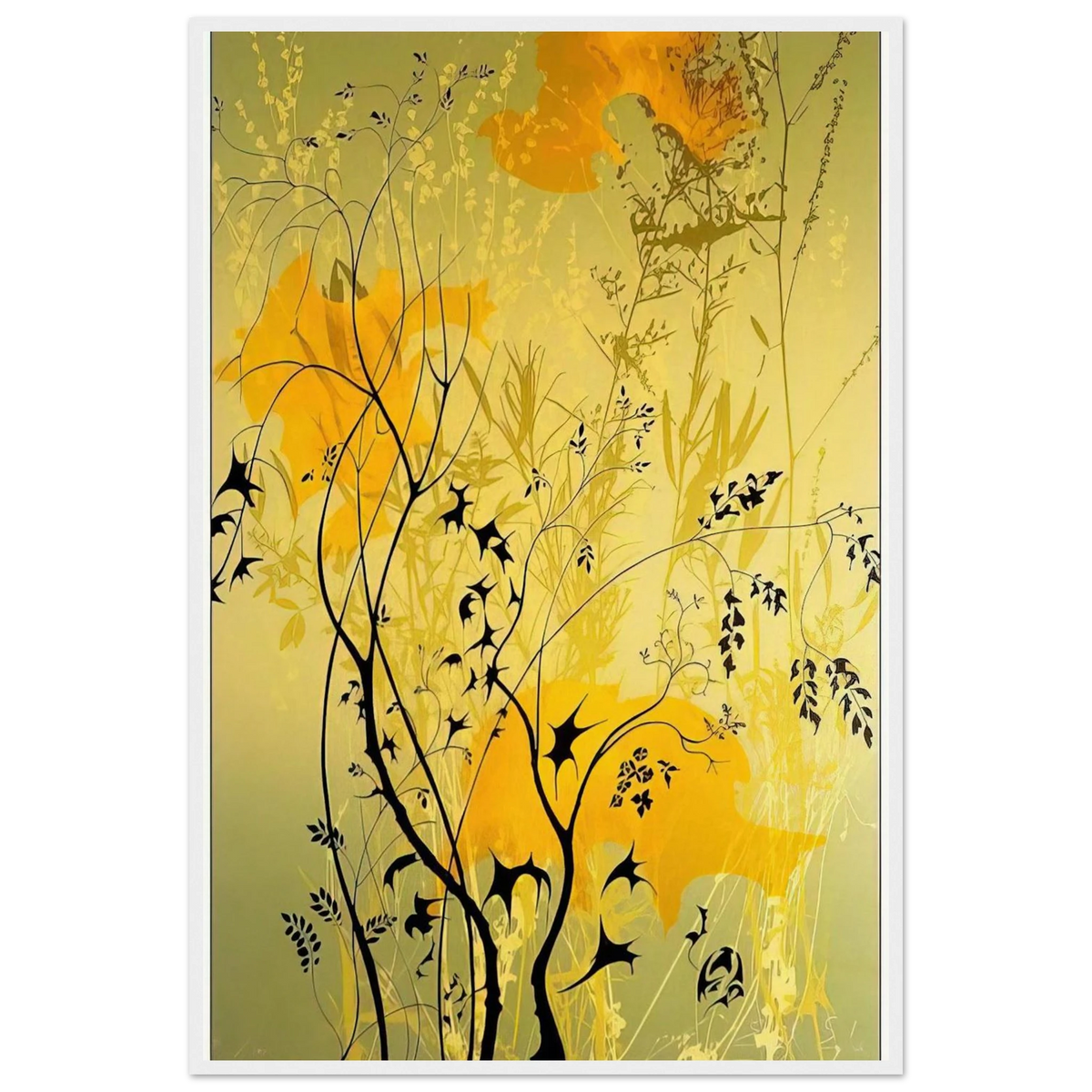 Wild Flowers Framed Poster | Eyvind Earle Framed Prints Wall Art | Eyvind Earle Prints