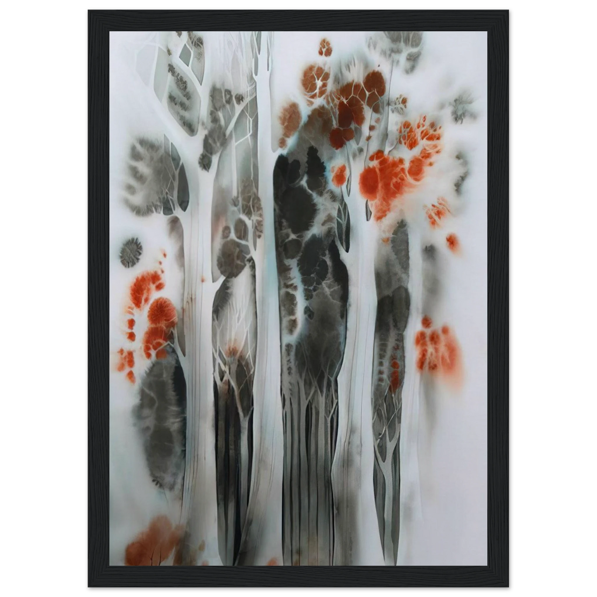 Autumn Forest Framed Poster | Eyvind Earle Framed Prints Wall Art | Eyvind Earle Prints