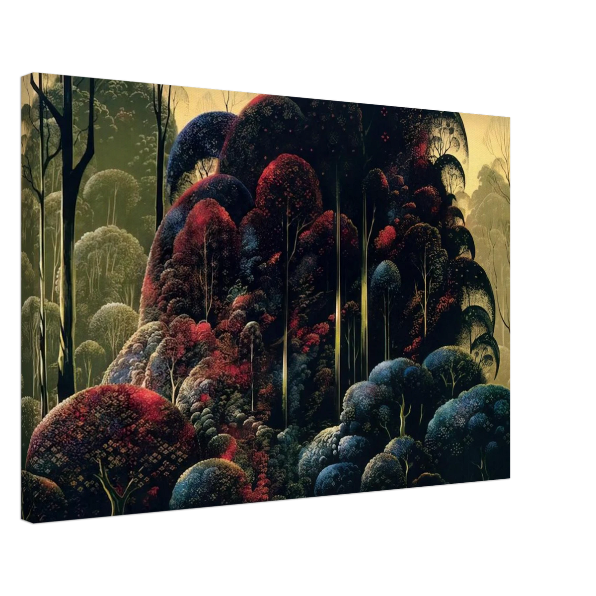 Wind Breaks Canvas | Eyvind Earle Canvas | Eyvind Earle Prints