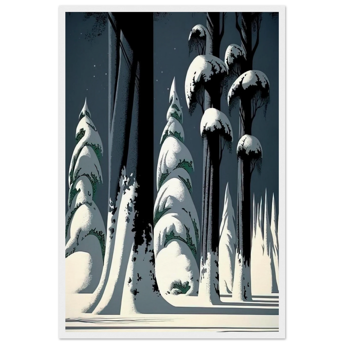 Yosemite Framed Poster | Eyvind Earle Framed Prints Wall Art | Eyvind Earle Prints
