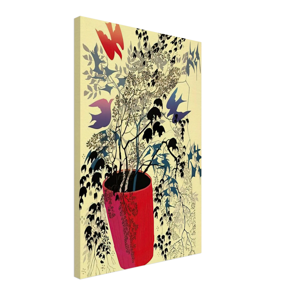 Red Barrell Canvas | Eyvind Earle Canvas | Eyvind Earle Prints