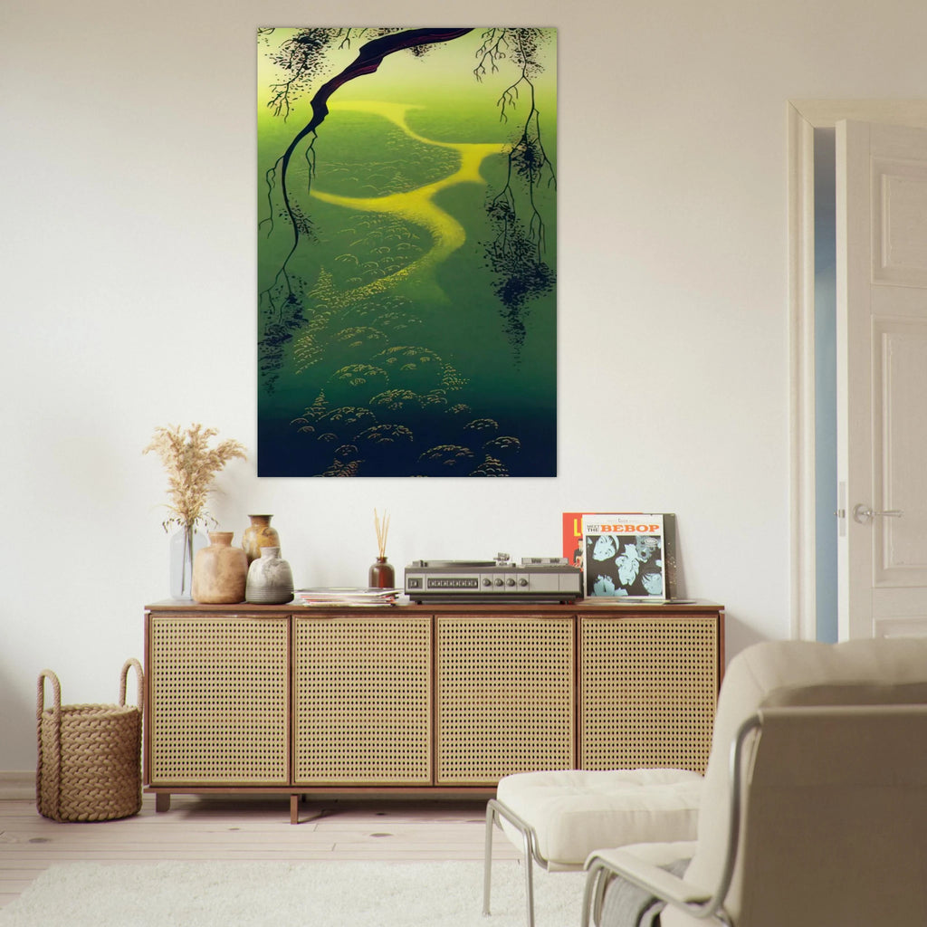Green Mist Poster | Eyvind Earle Poster | Eyvind Earle Prints