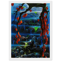 Valley of Dreams Framed Poster | Eyvind Earle Framed Prints Wall Art | Eyvind Earle Prints