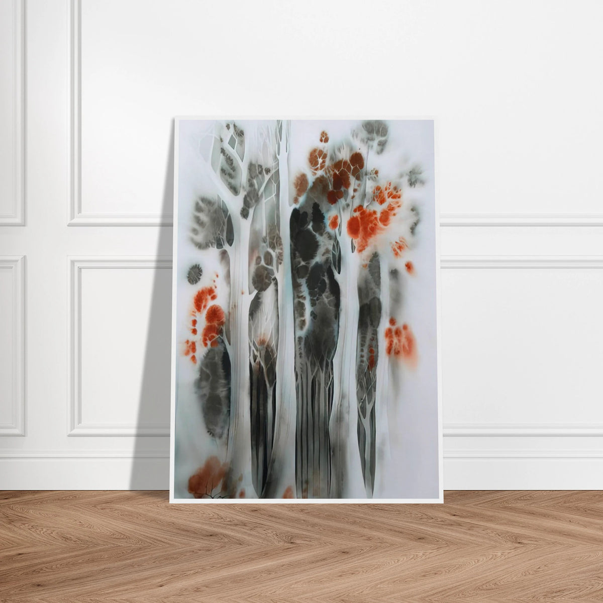 Autumn Forest Framed Poster | Eyvind Earle Framed Prints Wall Art | Eyvind Earle Prints