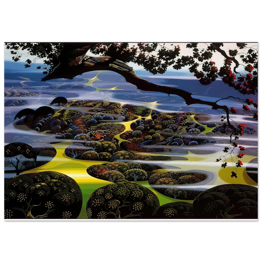 Mystic Mountain Poster | Eyvind Earle Poster | Eyvind Earle Prints
