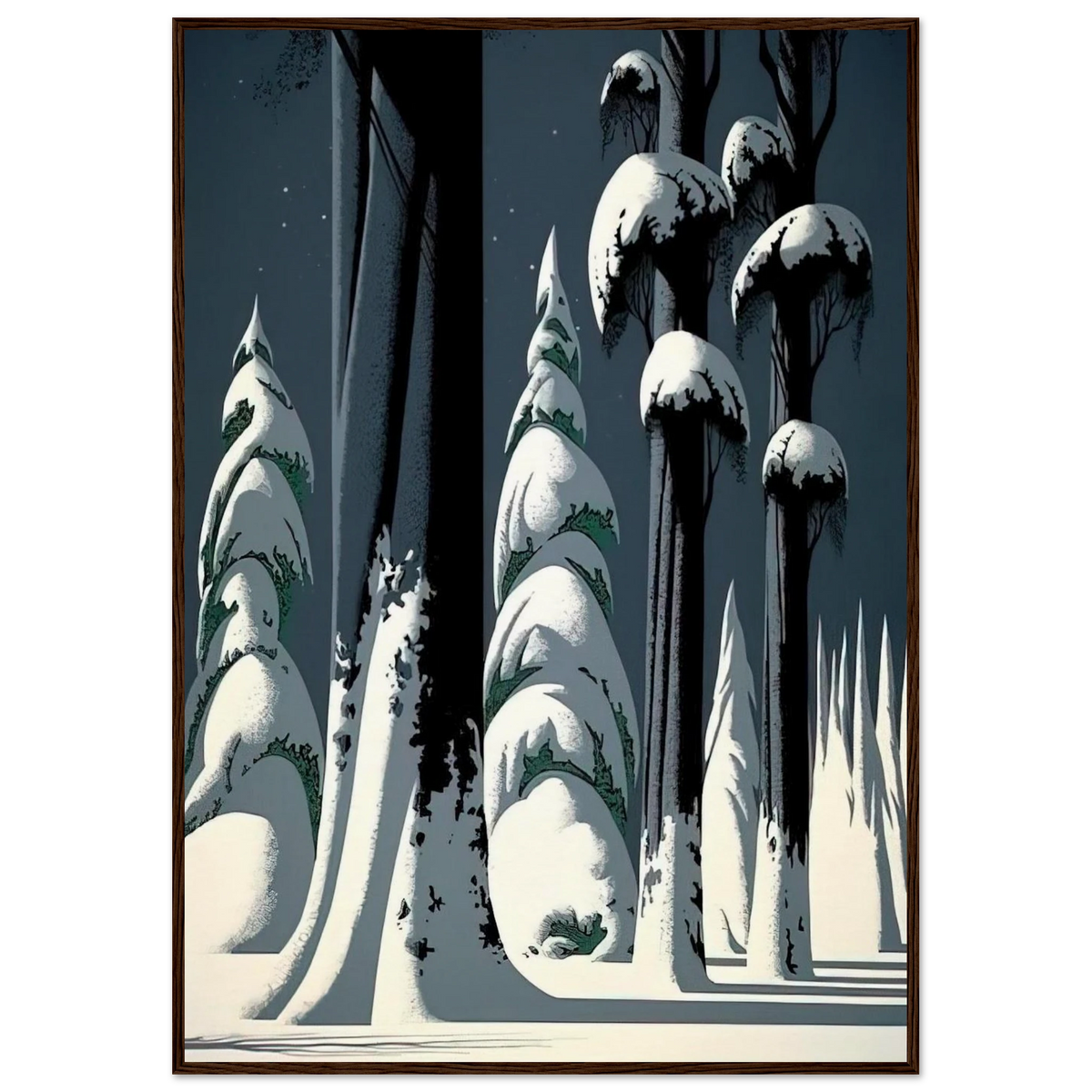 Yosemite Framed Poster | Eyvind Earle Framed Prints Wall Art | Eyvind Earle Prints