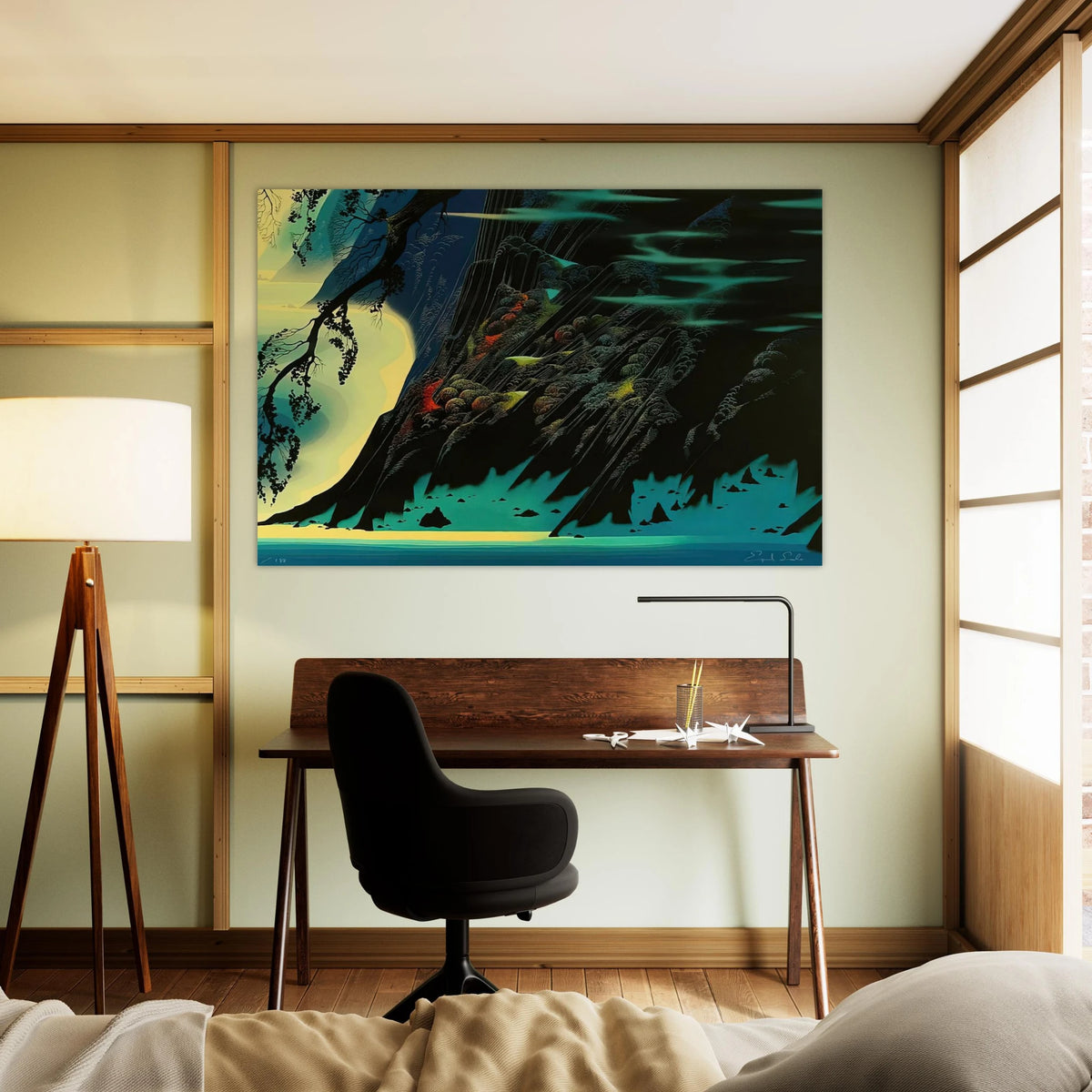 Coastal Magic Poster | Eyvind Earle Poster | Eyvind Earle Prints