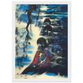 Summer Morning Mist Framed Poster | Eyvind Earle Framed Prints Wall Art | Eyvind Earle Prints