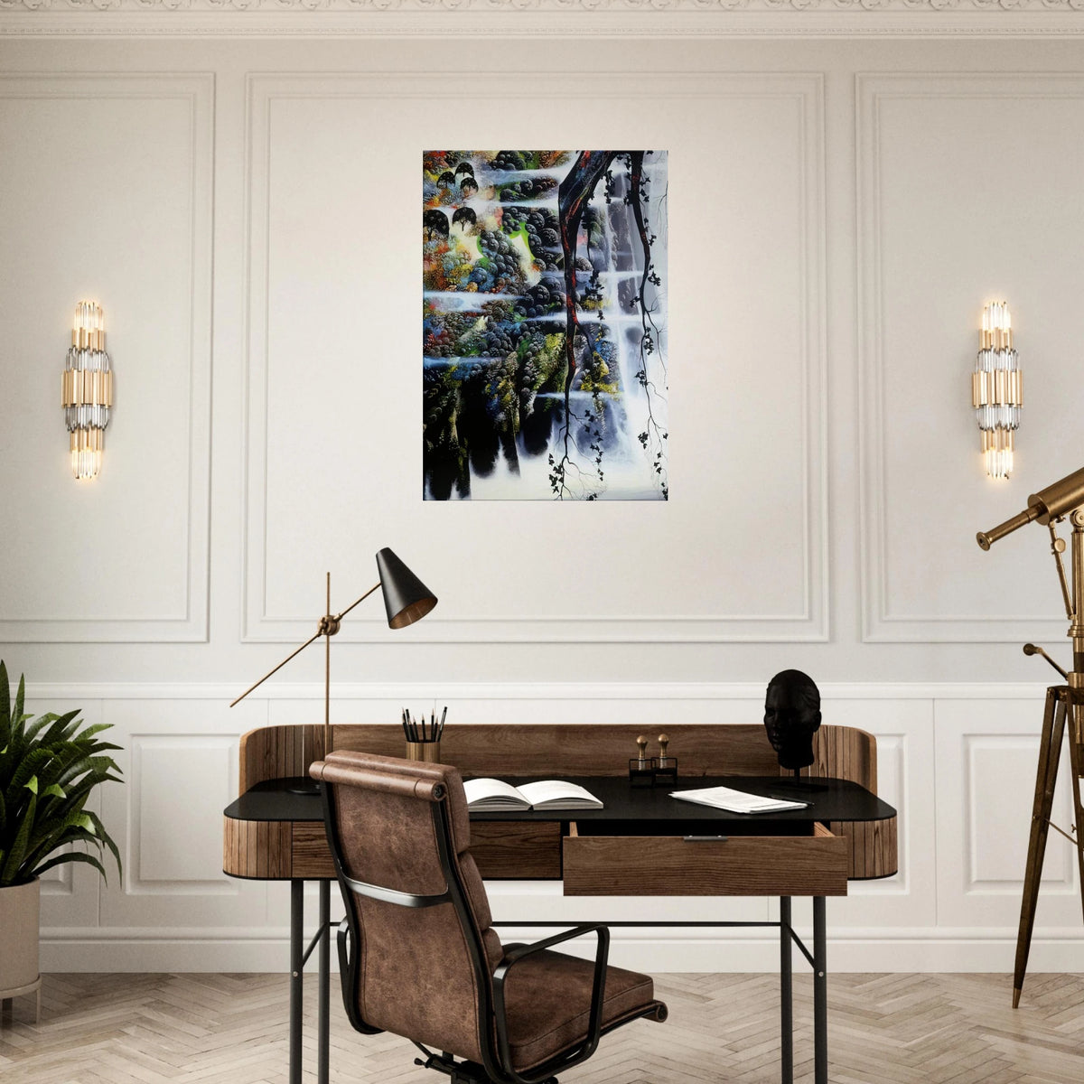Seaside Wilderness Canvas | Eyvind Earle Canvas | Eyvind Earle Prints