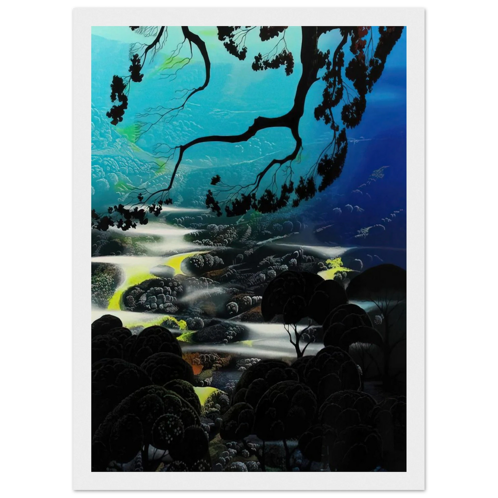 Days End Framed Poster | Eyvind Earle Framed Prints Wall Art | Eyvind Earle Prints