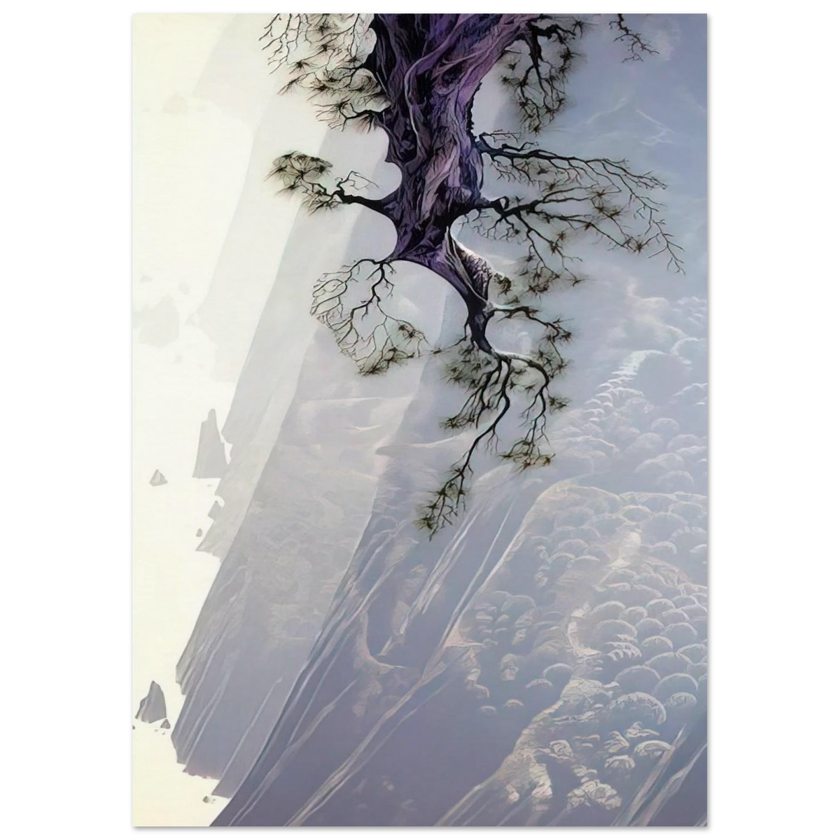 Mountain Rise Poster | Eyvind Earle Poster | Eyvind Earle Prints