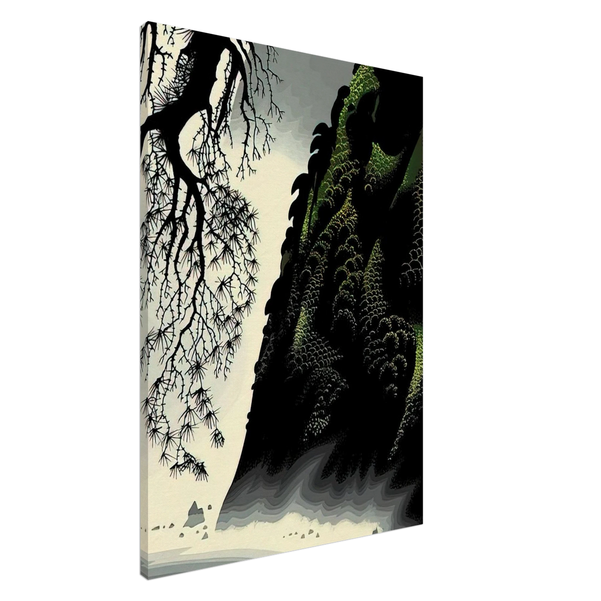 Little Big Sur Canvas | Eyvind Earle Canvas | Eyvind Earle Prints
