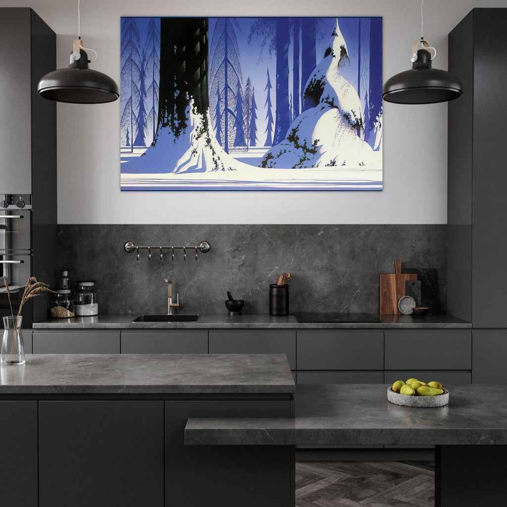 Winter Poster | Eyvind Earle Poster | Eyvind Earle Prints