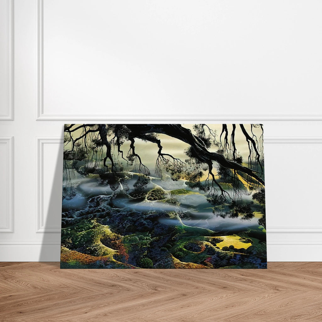 Fog Passes By Canvas | Eyvind Earle Canvas | Eyvind Earle Prints