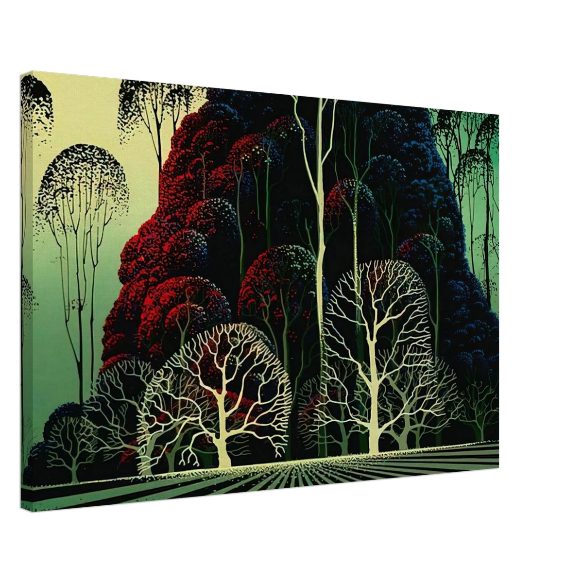 Eucalyptus Forest Canvas | Eyvind Earle Canvas | Eyvind Earle Prints