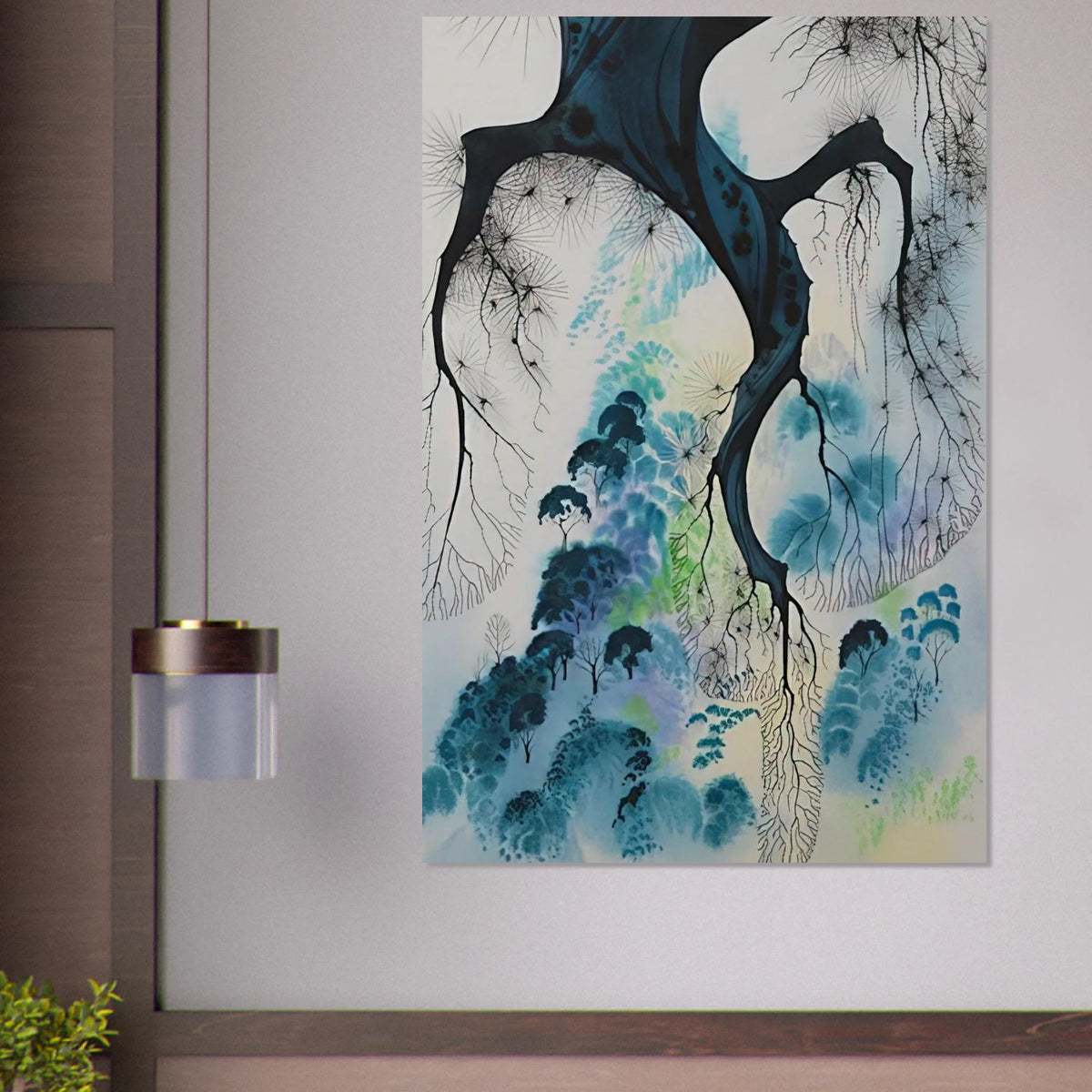 Coastline Poster | Eyvind Earle Poster | Eyvind Earle Prints