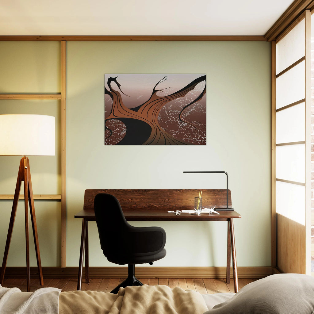 Brown Tree Canvas | Eyvind Earle Canvas | Eyvind Earle Prints