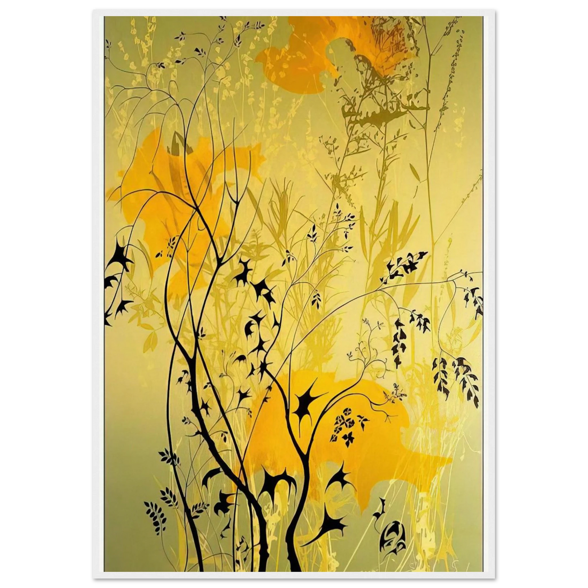 Wild Flowers Framed Poster | Eyvind Earle Framed Prints Wall Art | Eyvind Earle Prints