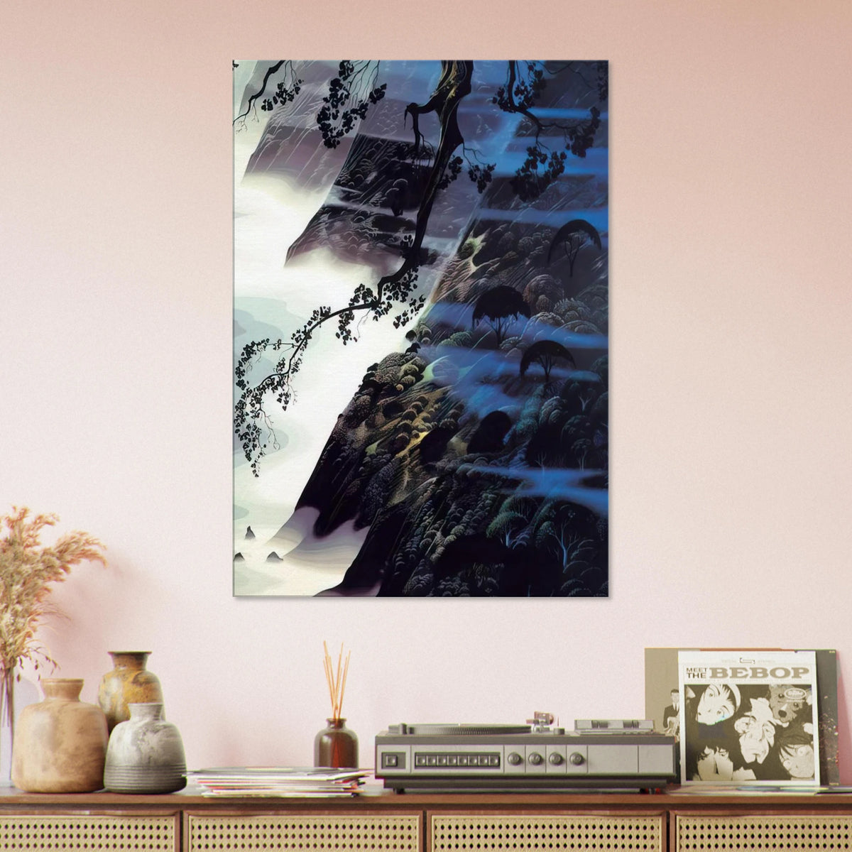 Sea Wind and Fog Canvas | Eyvind Earle Canvas | Eyvind Earle Prints