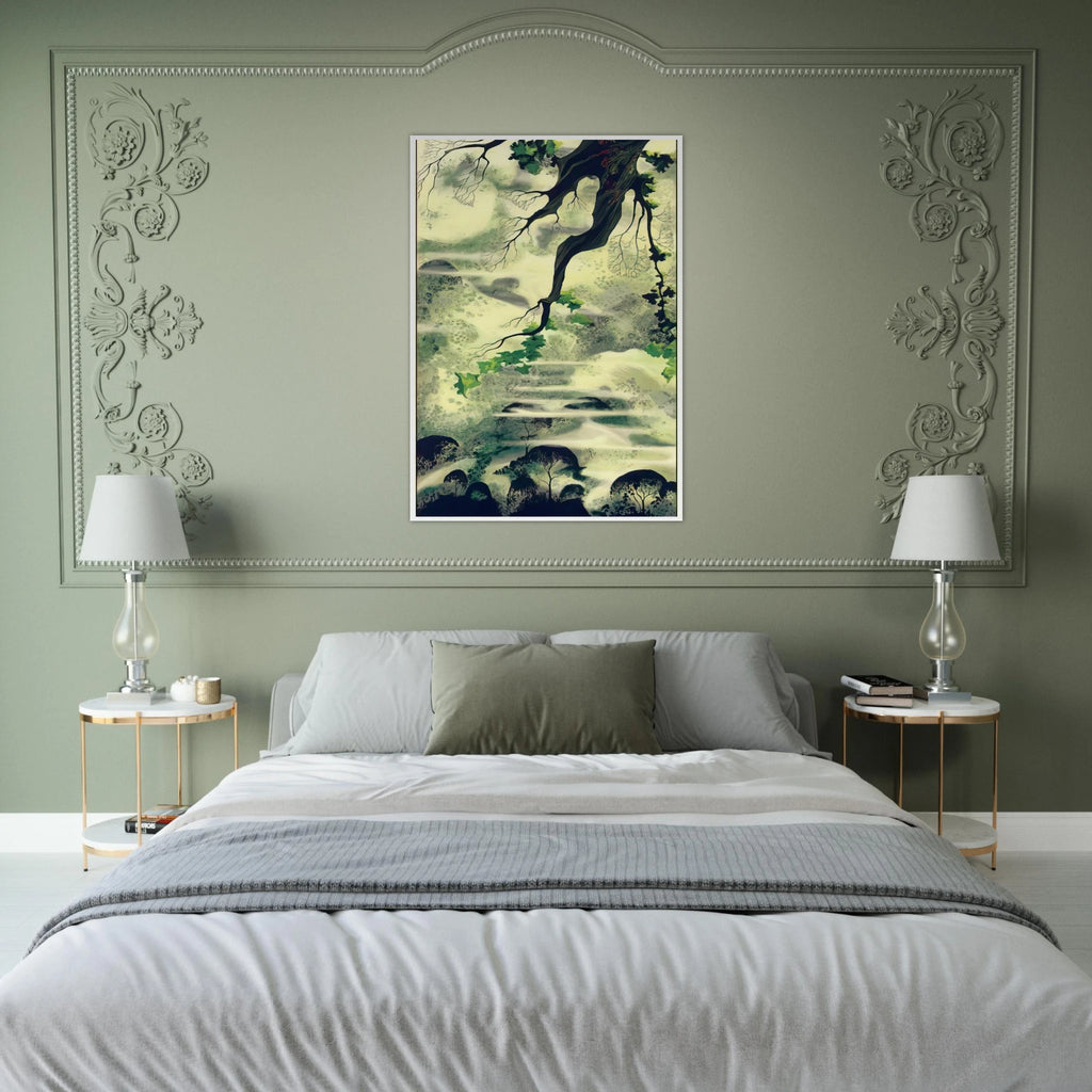 Fog Bound Framed Poster | Eyvind Earle Framed Prints Wall Art | Eyvind Earle Prints