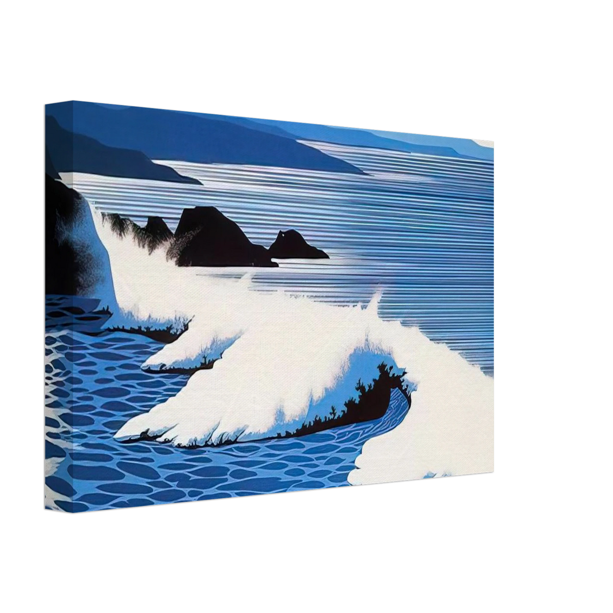 The Wave Canvas | Eyvind Earle Canvas | Eyvind Earle Prints