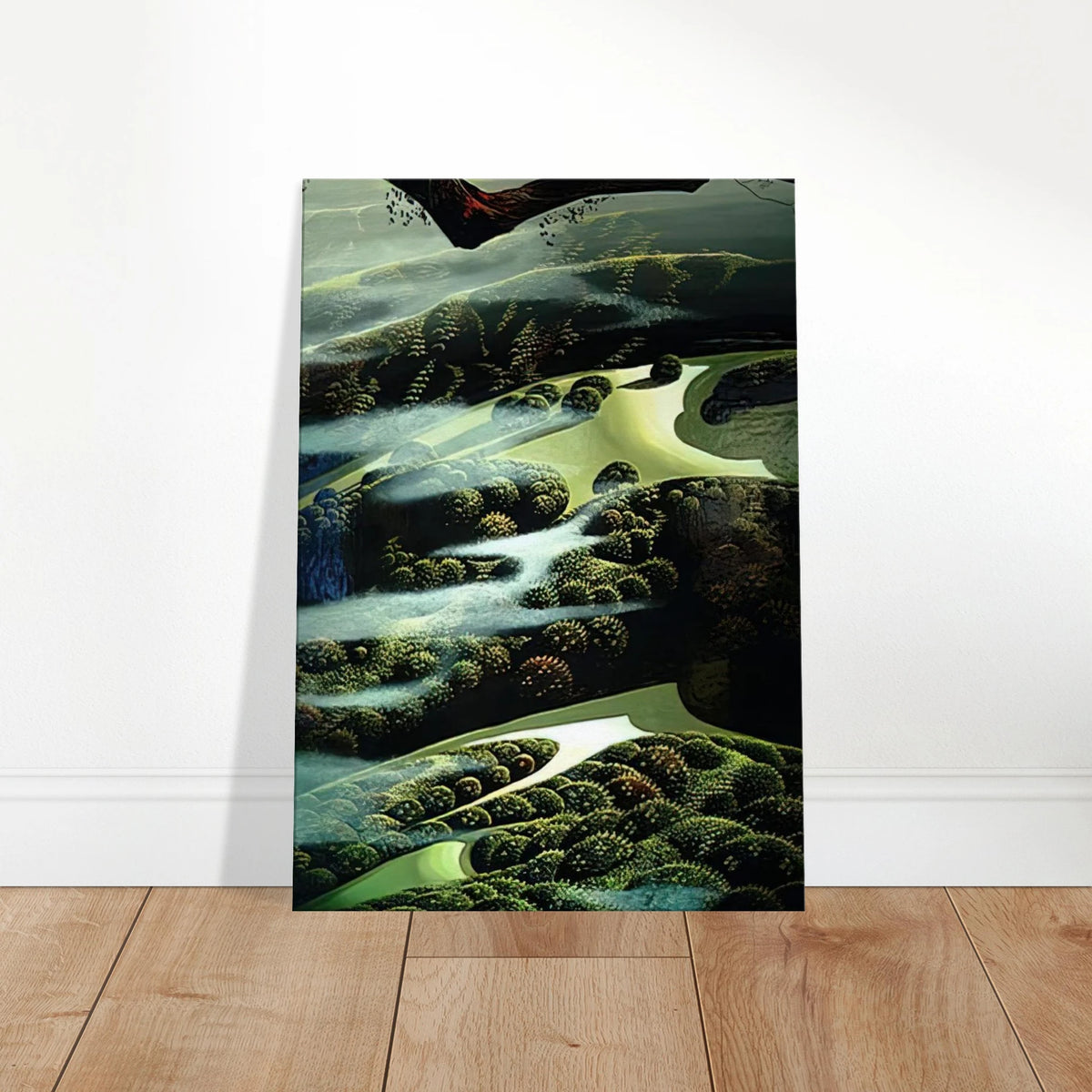 Carmel Valley Memory Canvas | Eyvind Earle Canvas | Eyvind Earle Prints