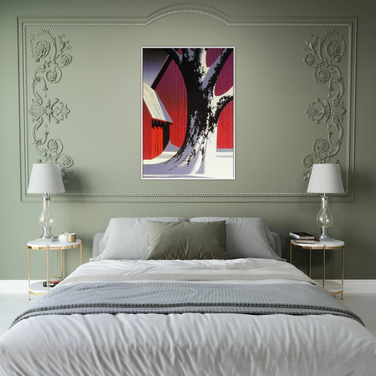 Ruby Framed Poster | Eyvind Earle Framed Prints Wall Art | Eyvind Earle Prints