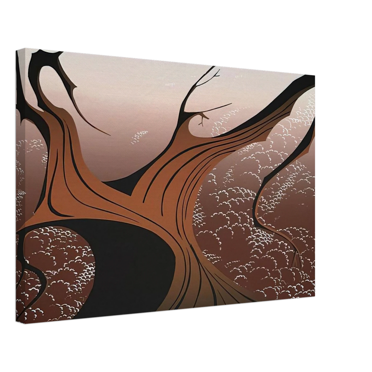 Brown Tree Canvas | Eyvind Earle Canvas | Eyvind Earle Prints
