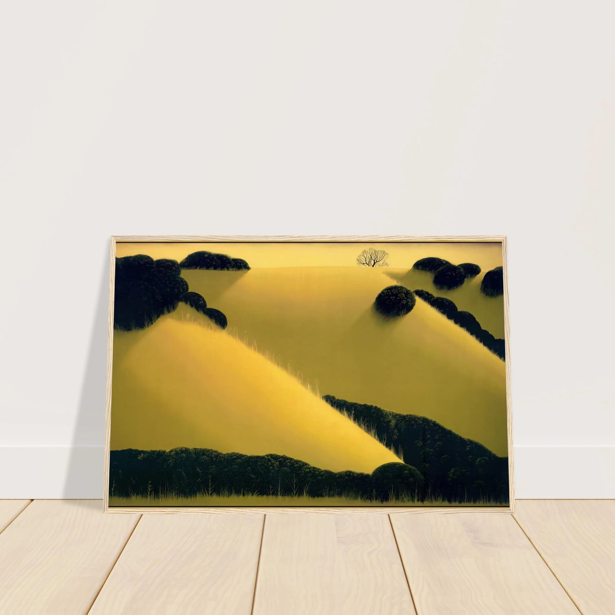 Golden Hills Framed Poster | Eyvind Earle Framed Prints Wall Art | Eyvind Earle Prints
