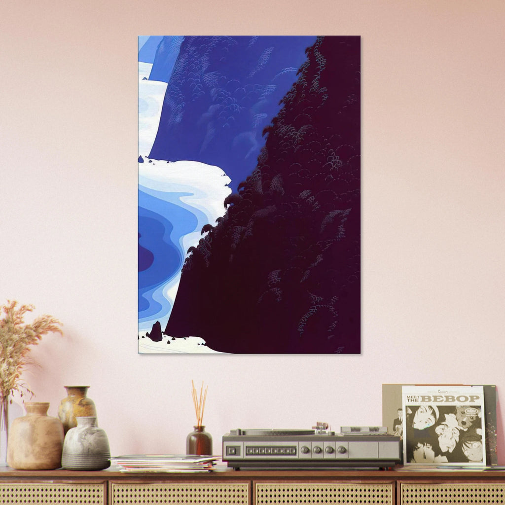 Blue Big Sur Canvas | Eyvind Earle Canvas | Eyvind Earle Prints