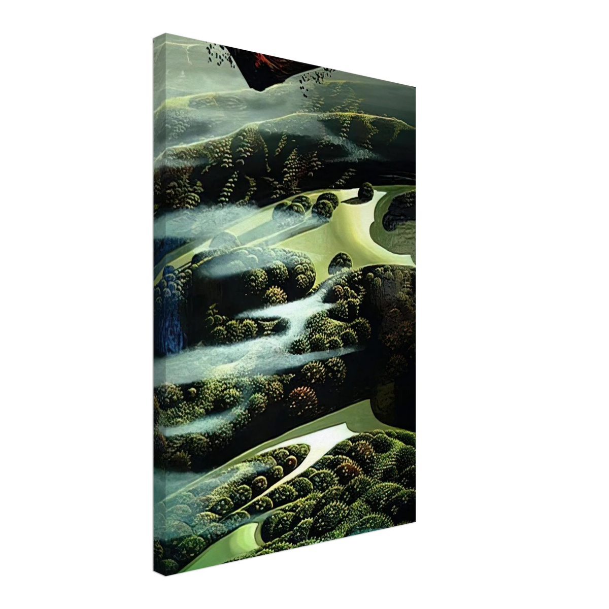 Carmel Valley Memory Canvas | Eyvind Earle Canvas | Eyvind Earle Prints