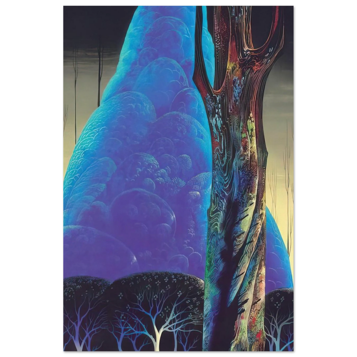 Blue Nocturne Poster | Eyvind Earle Poster | Eyvind Earle Prints