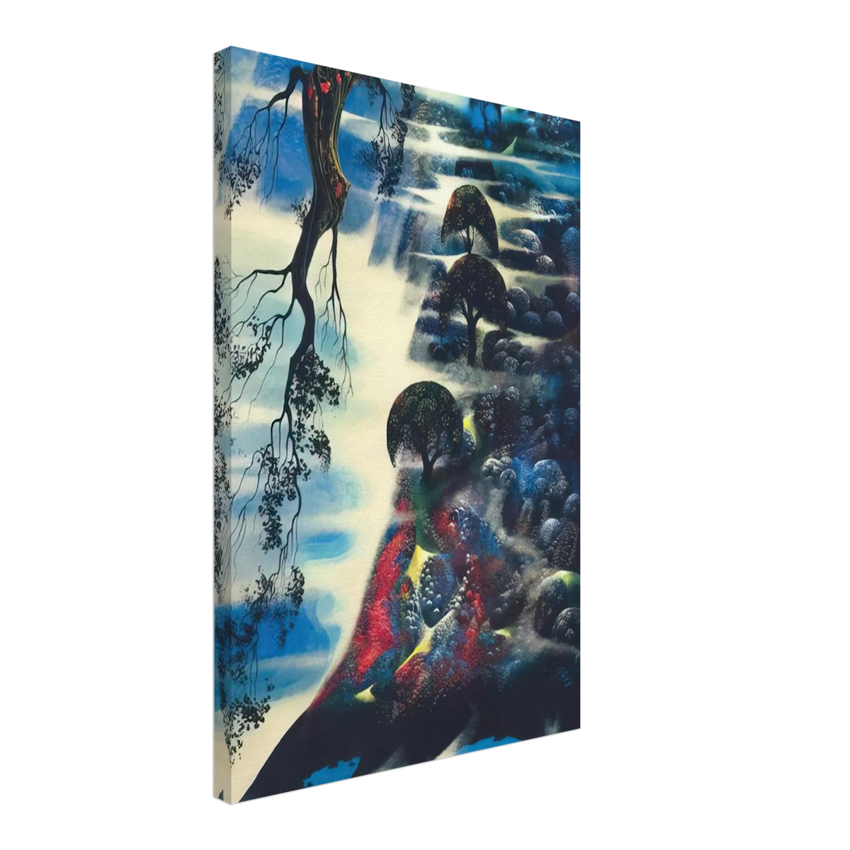 Summer Morning Mist Canvas | Eyvind Earle Canvas | Eyvind Earle Prints