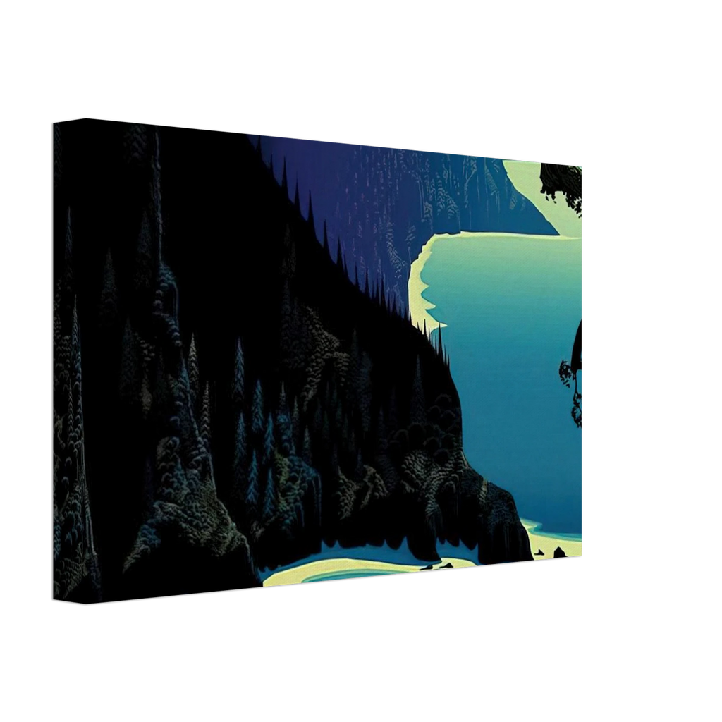 Big Sur Canvas | Eyvind Earle Canvas | Eyvind Earle Prints