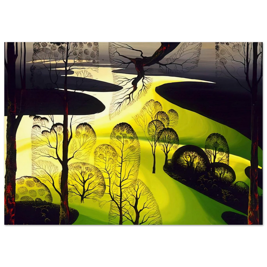 Early Spring Poster | Eyvind Earle Poster | Eyvind Earle Prints