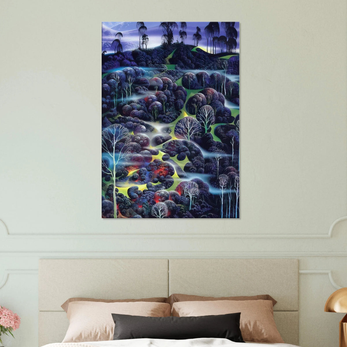 Solemn Solitude Canvas | Eyvind Earle Canvas | Eyvind Earle Prints