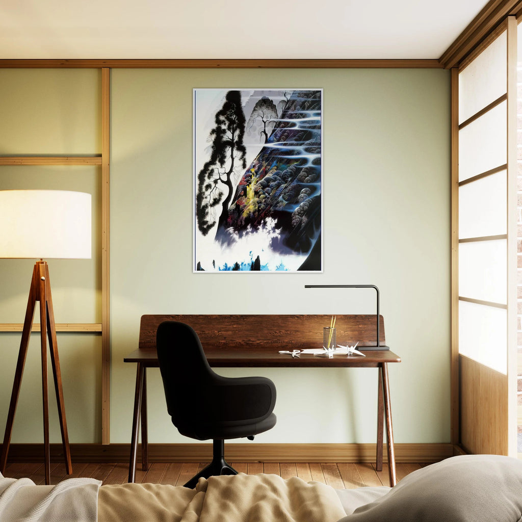 Radient Splendor Framed Poster | Eyvind Earle Framed Prints Wall Art | Eyvind Earle Prints