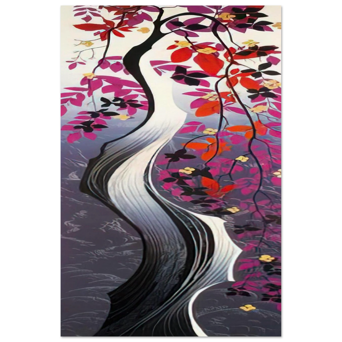 Twisted Tree Poster | Eyvind Earle Poster | Eyvind Earle Prints