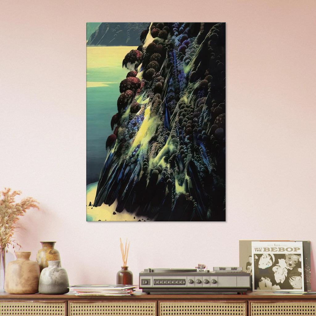 Big Sur Poem Canvas | Eyvind Earle Canvas | Eyvind Earle Prints