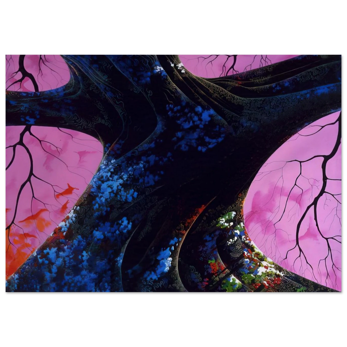 Giant Oak Poster | Eyvind Earle Poster | Eyvind Earle Prints