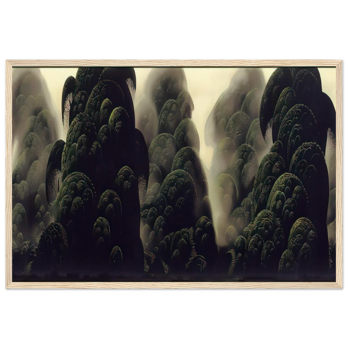 Spirit Grove Framed Poster | Eyvind Earle Framed Prints Wall Art | Eyvind Earle Prints
