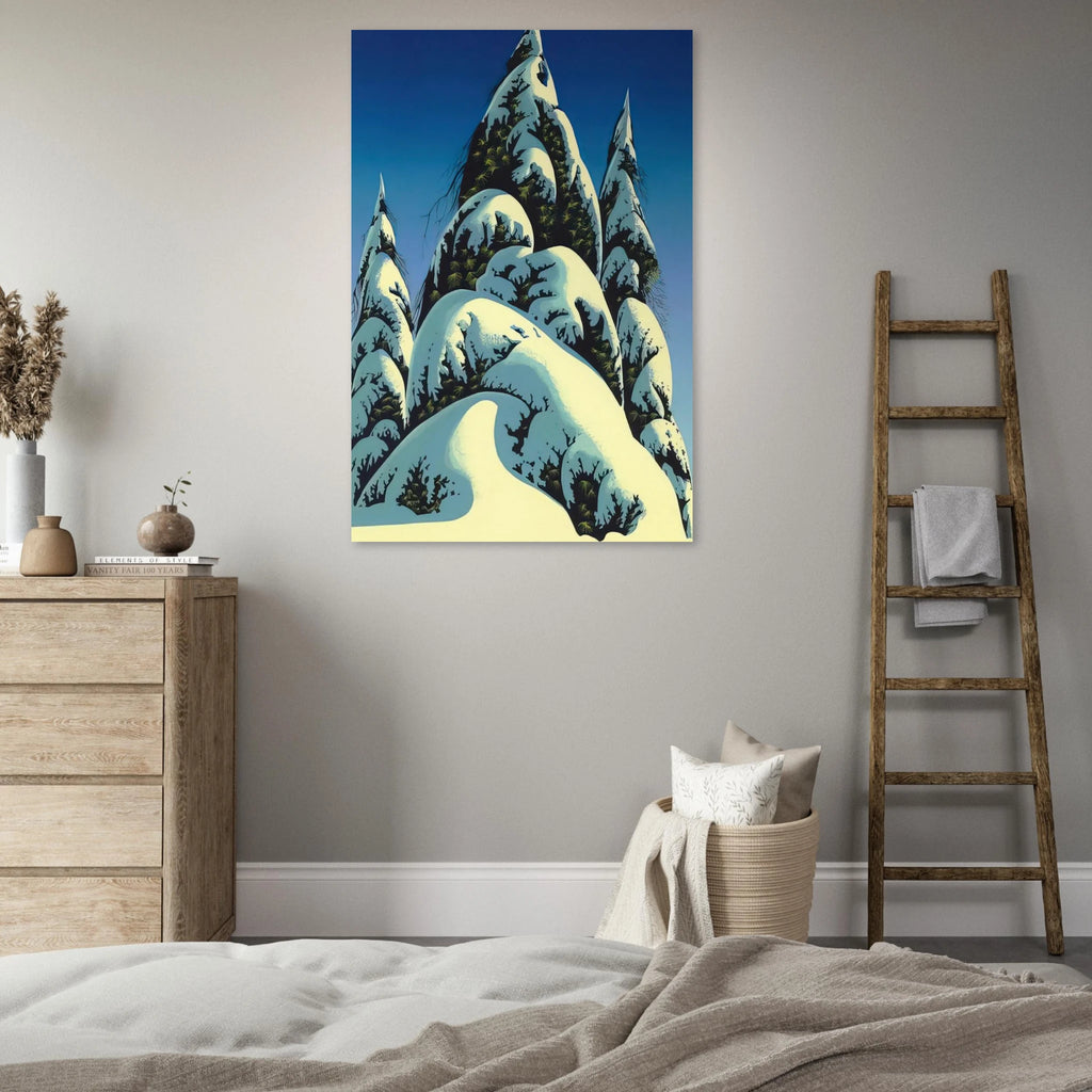 New Fallen Snow Poster | Eyvind Earle Poster | Eyvind Earle Prints