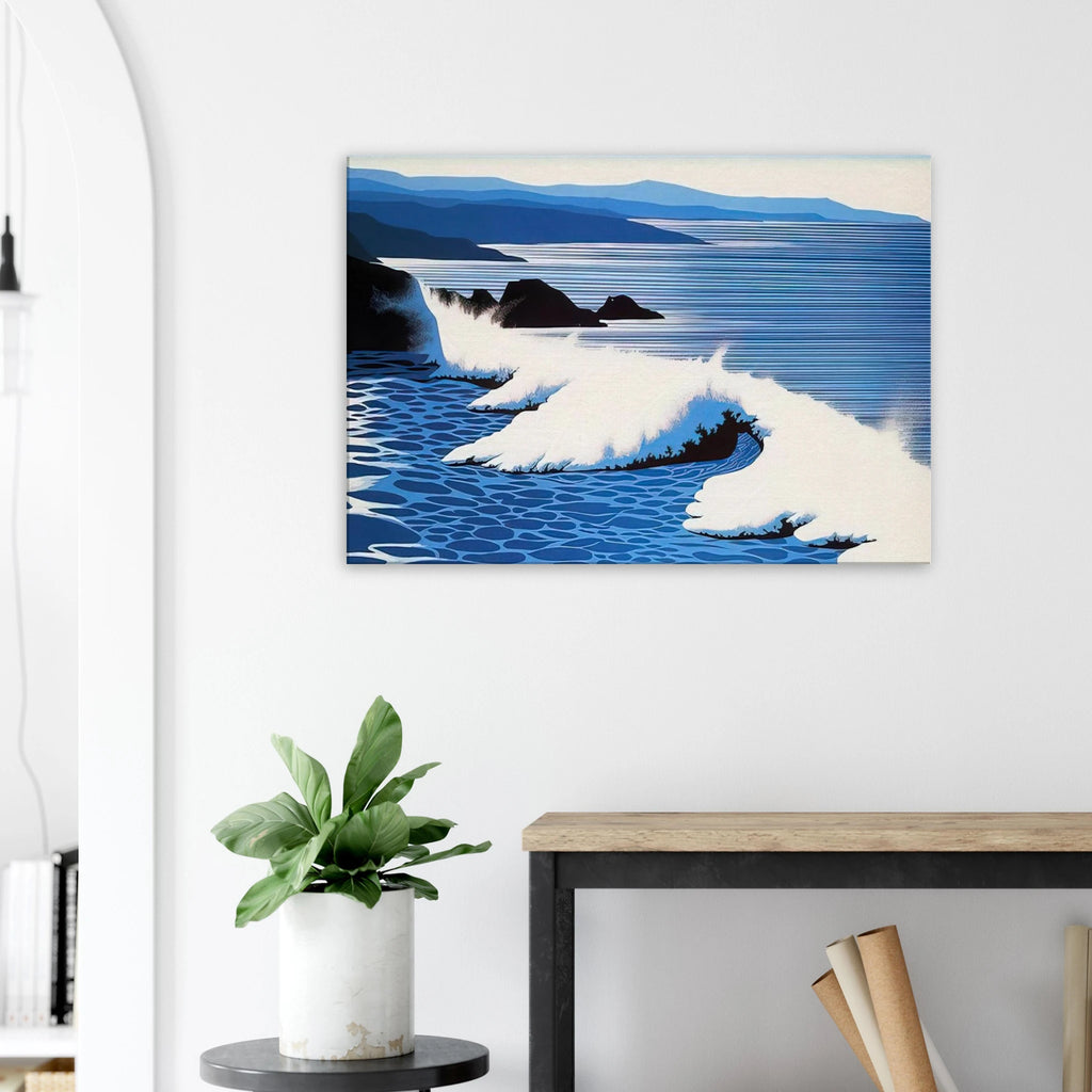 The Wave Canvas | Eyvind Earle Canvas | Eyvind Earle Prints