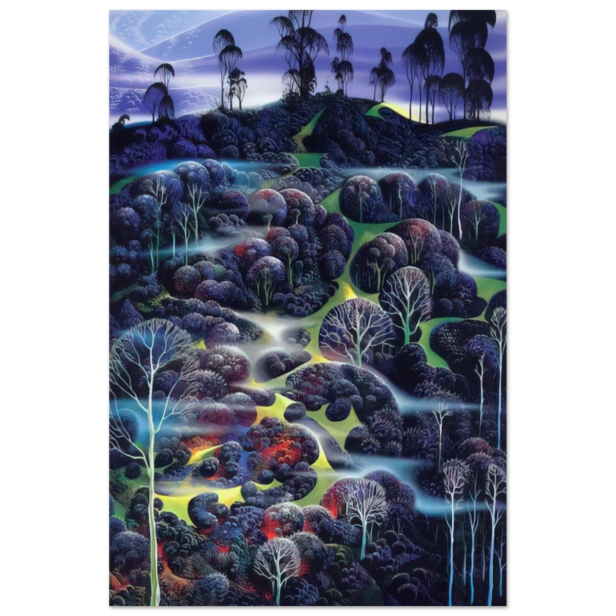 Solemn Solitude Poster | Eyvind Earle Poster | Eyvind Earle Prints